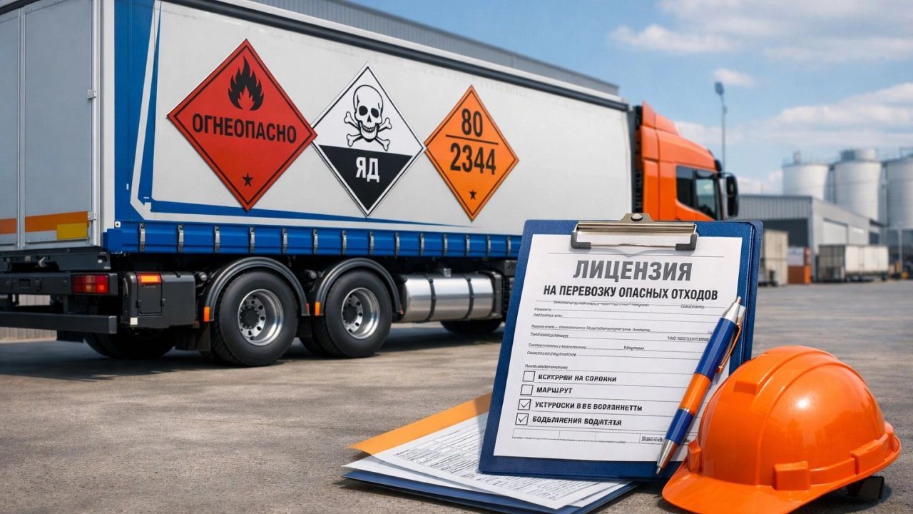 Лицензия на транспортирование отходов 1-4 класса: требования к спецтранспорту и водителям
